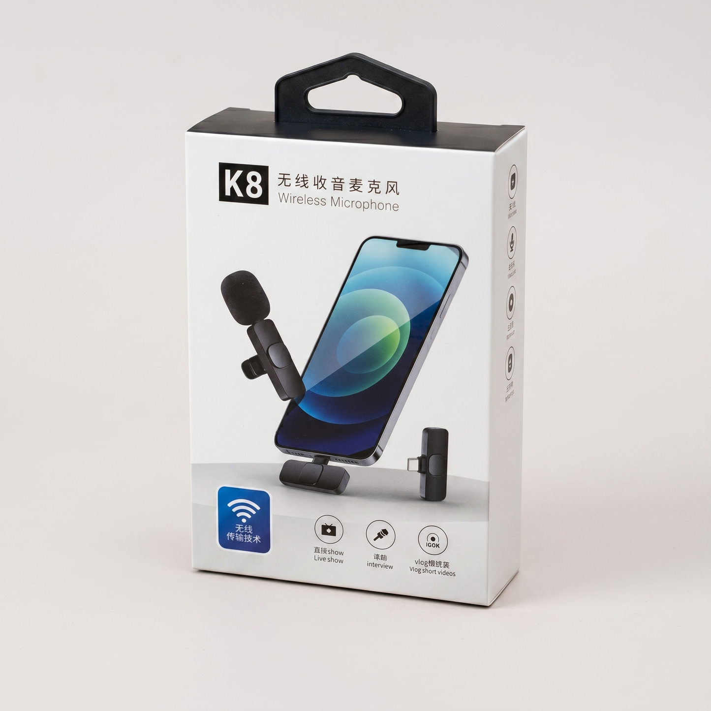 Micrófono K8 Bluetooth
