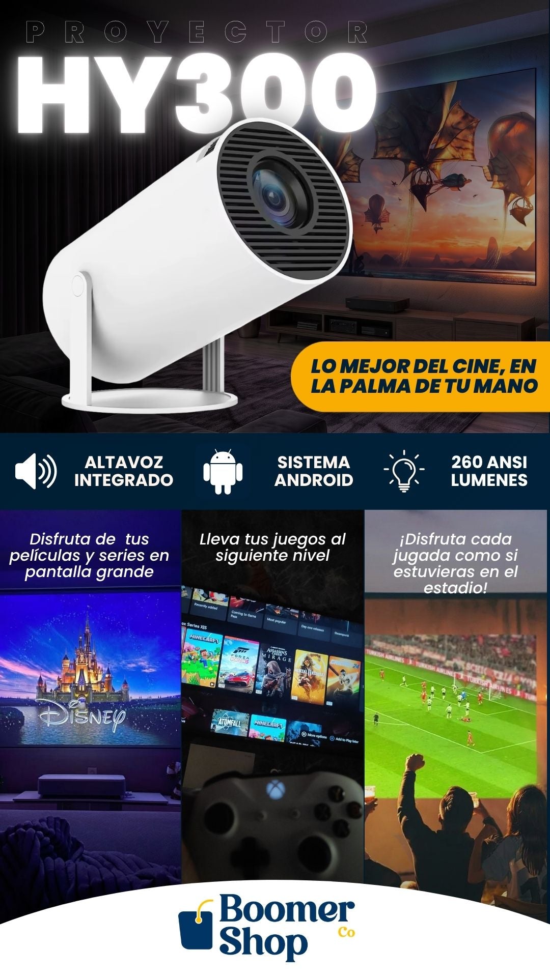 Imagen del proyector